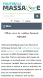 Mobile Screenshot of fauteuils-massage.com